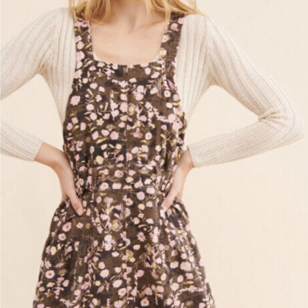Free People Staying In Floral Mini Dress - Size 10